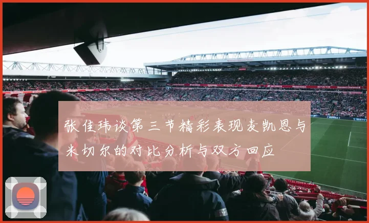张佳玮谈第三节精彩表现麦凯恩与米切尔的对比分析与双方回应